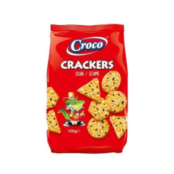 Croco Crackers sezam 100g (kartón 12 ks)