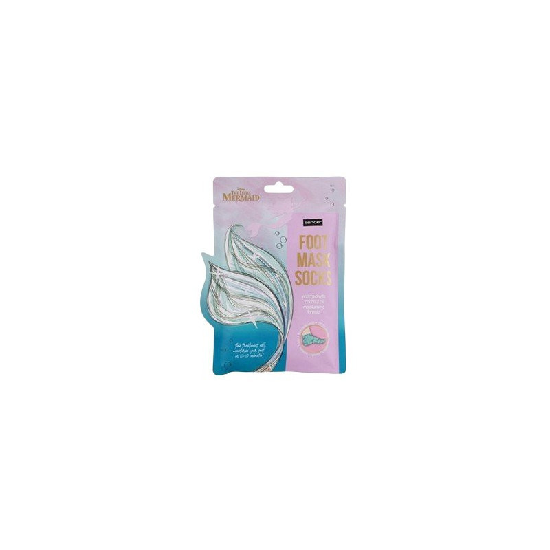 The Little Mermaid maska na nohy 2x20ml (kartón 14 ks)