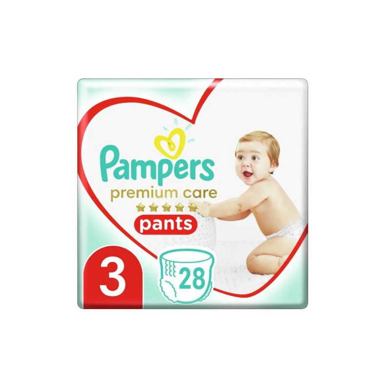 Pampers Pants 3, 6-11kg  28ks (kartón 4 ks)