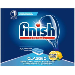 Finish Powerball Classic Citrus tabletky do umývačky riadu 35ks (kartón 6 ks)