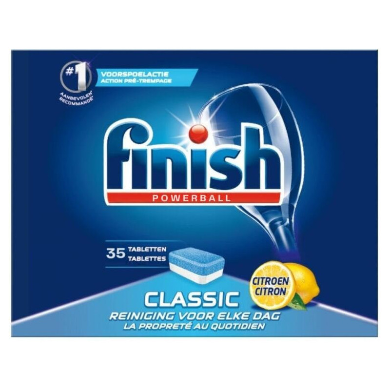 Finish Powerball Classic Citrus tabletky do umývačky riadu 35ks (kartón 6 ks)