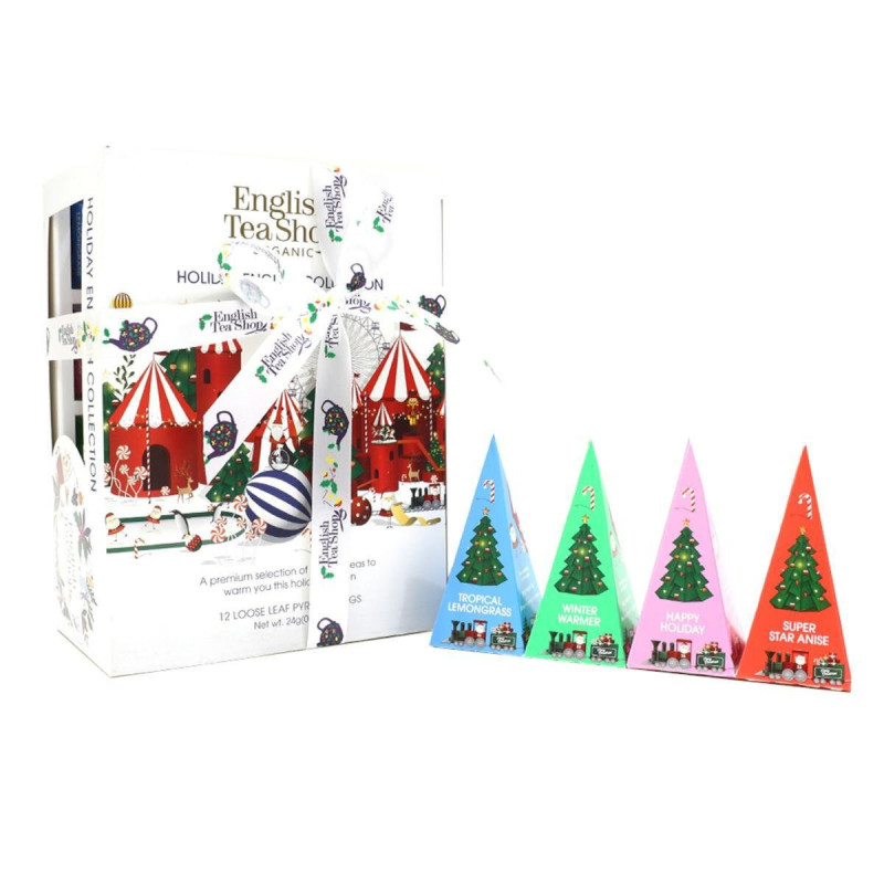 English Tea Shop darčeková sada biela vianočná 24g (kartón 6 ks)
