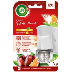 Air Wick Life Scents Elektrický osviežovač vzduchu strojček a náplň Winter punch  19 ml (kartón 6 ks)