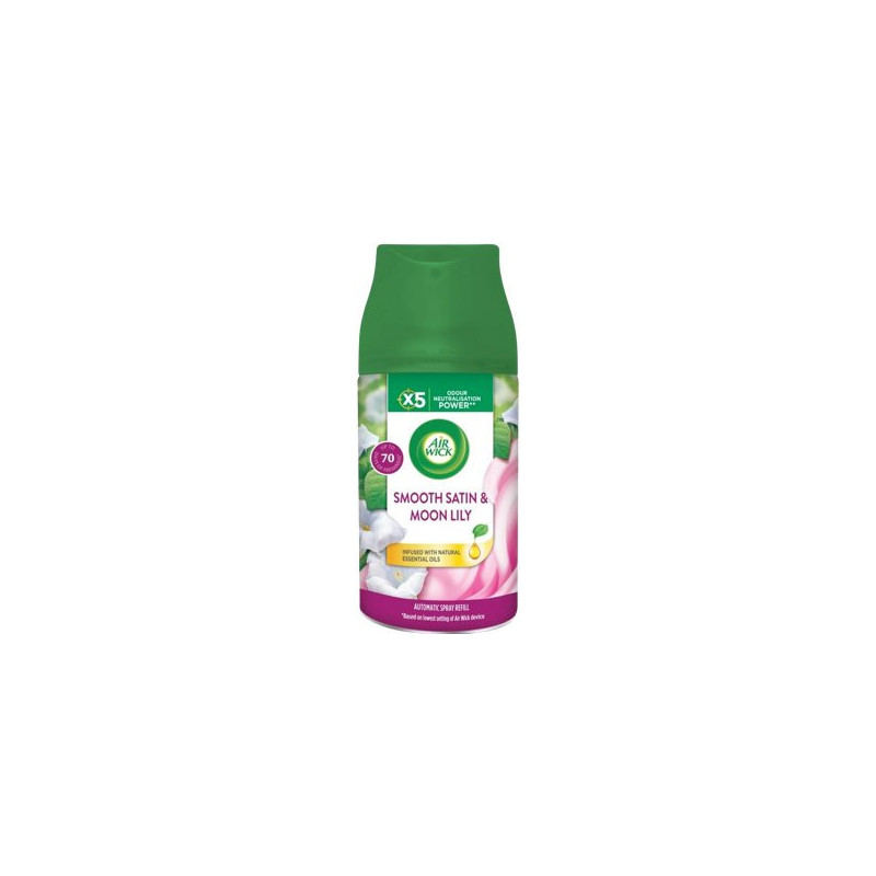 Air Wick náplň Smooth satin&moon lily 250ml (kartón 6 ks)