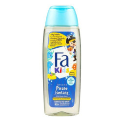 Fa sprchový gél&šampón Kids Wild ocean 250ml (kartón 12 ks)