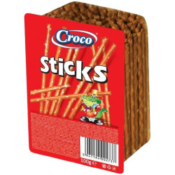 Croco slané tyčinky 100g (kartón 16 ks)