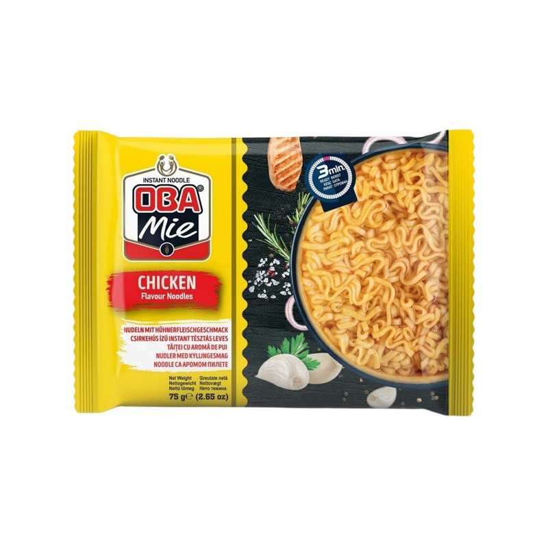 Oba Mie Chicken 75g (kartón 40 ks)