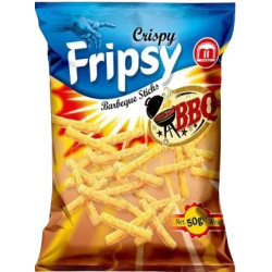 Crispy Fripsy BBQ 50g (kartón 25 ks)