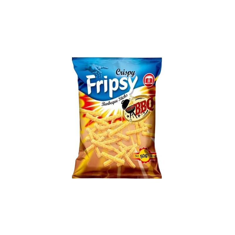 Crispy Fripsy BBQ 50g (kartón 25 ks)