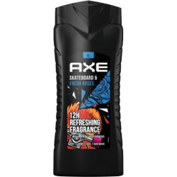 Axe sprchový gél Skateboard & Fresh Roses 400ml (kartón 6 ks)