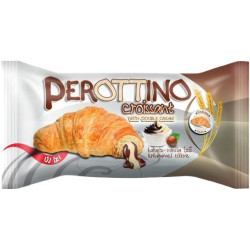 Perottino croissant plnený kakaovým a vanilkovým krémom 55g (kartón 36 ks)
