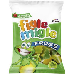 Figle Migle Frogs 80g (kartón 12 ks)