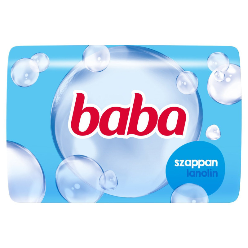 Baba mydlo tuhé - lanolin 90g (kartón 48 ks)