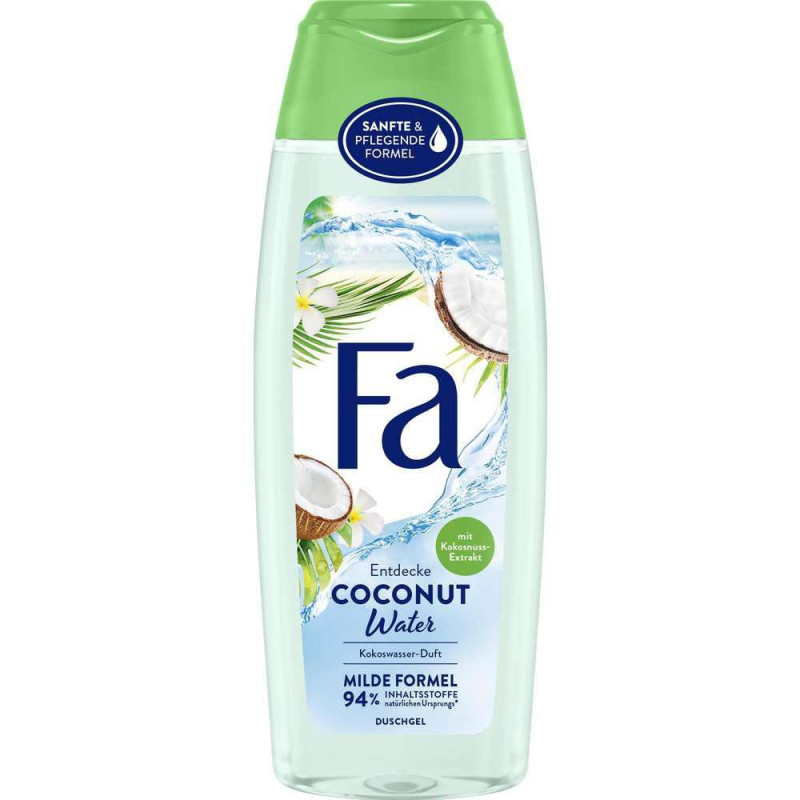 Fa sprchový gél Coconut Water 250ml (kartón 12 ks)
