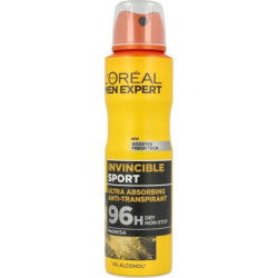 L´ORÉAL deodorant Invincible Sport 150ml (kartón 6 ks)