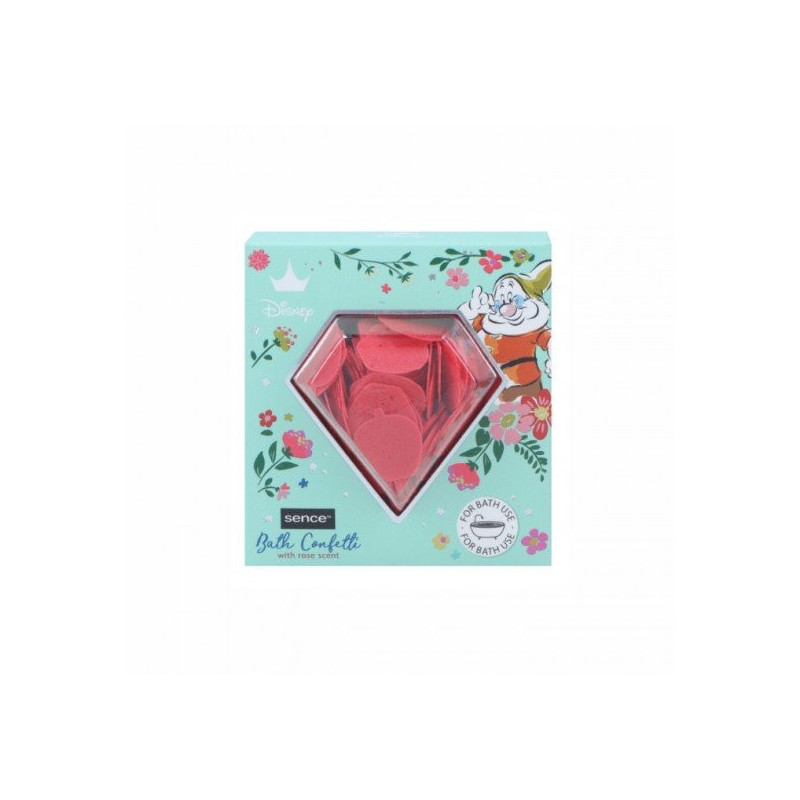 Disney konfety do kúpeľa Rose scent 25g (kartón 12 ks)