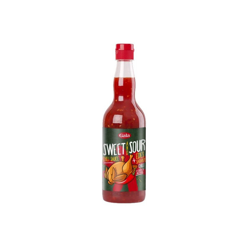Gala sladko-kyslá čili omáčka 500ml (kartón 6 ks)