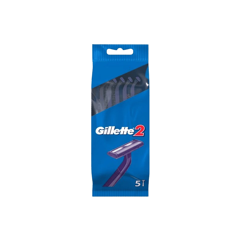 Gillette 2 jednorázový holiací strojček 5ks