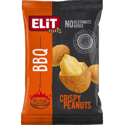 Elit Crispy Peanuts 70g krupavé arašídy BBQ