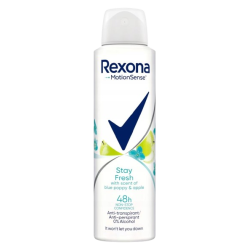 Rexona dámsky deodorant Stay Fesh Blue poppy apple 150ml