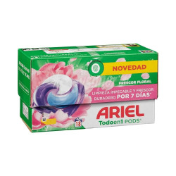 Ariel kapsule 18ks All-in-1 Floral fresh  439,2g