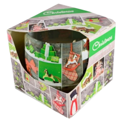 Sviečka v skle Christmas 80g