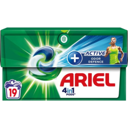 Ariel 4in1 Active pracie tablety 19 ks