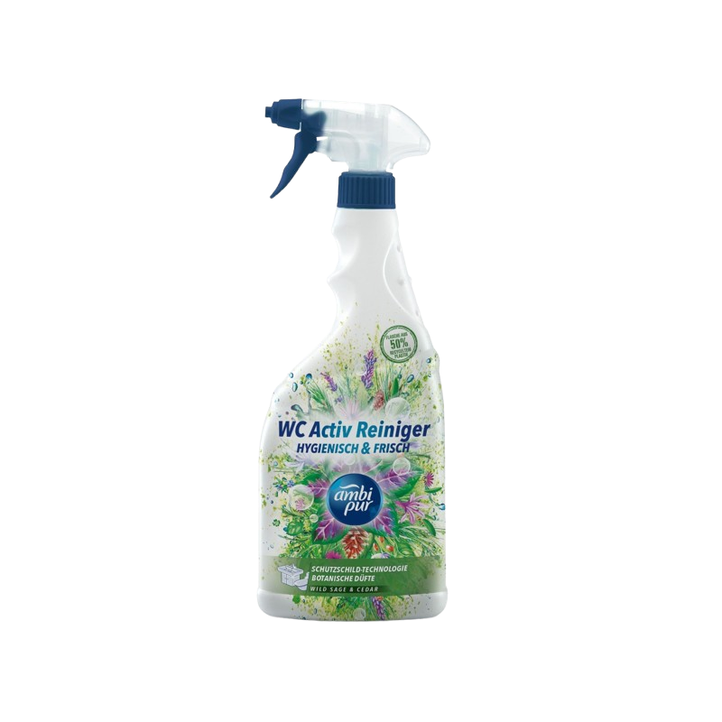 Ambi Pur  WC čistič s rozprašovačem Wild Sage & Cedar -750ml