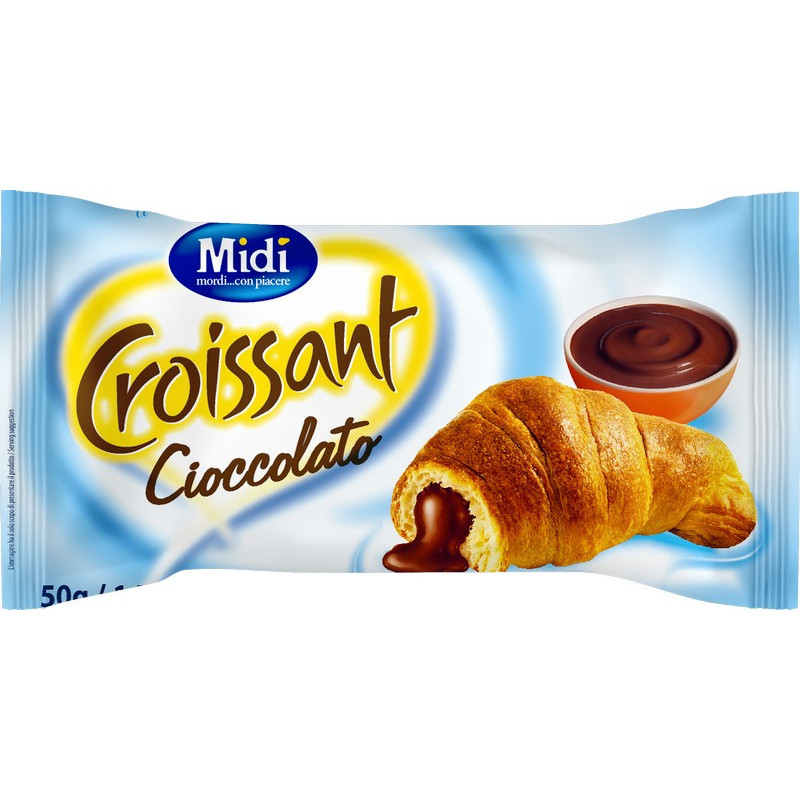 MIDI Croissant s čokoládovou náplňou 50 g