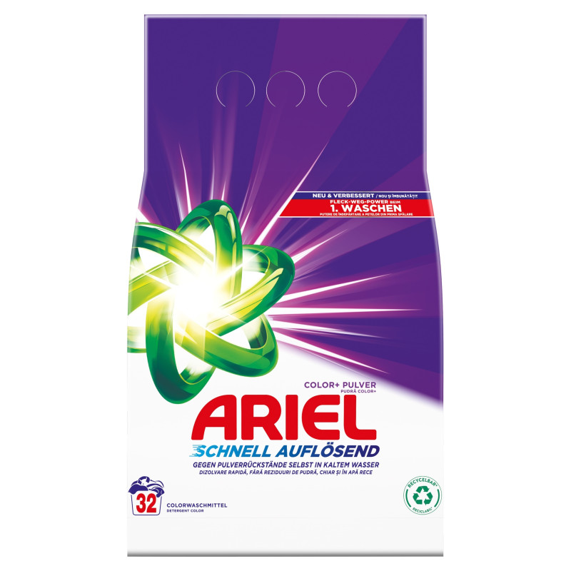 Ariel prášok na pranie color 32 praní 1,9 kg