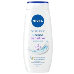 Nivea dámsky sprchový gél Creme Sensitive 250 ml