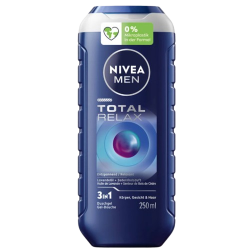 Nivea pánsky sprchový gél - Total Relax 3in1 250ml