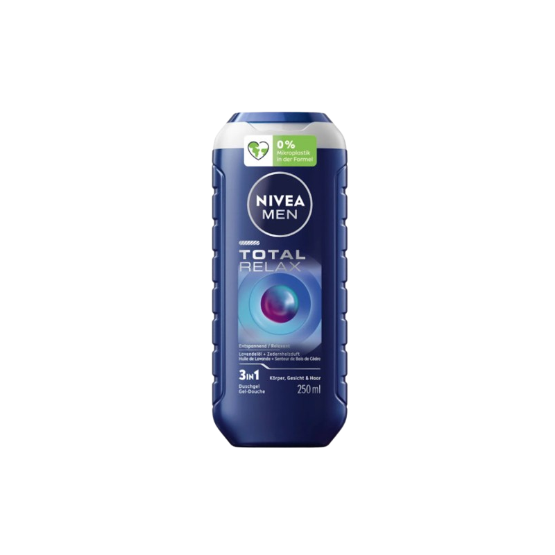 Nivea pánsky sprchový gél - Total Relax 3in1 250ml