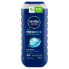 Nivea pánsky sprchový gél - FreshKick 24H Fresh Effect 3in1 250ml