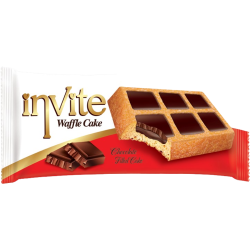 Invite Waffle Cake čokoládovou príchuťou 45g
