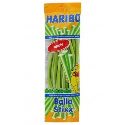 Haribo gumové cukríky Balla Stixx  - Jablko 80g