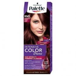 Palette farba na vlasy  - Černvenohnedá RN5