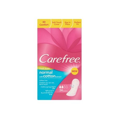 Carefree hygienické vložky 20 ks - Fresh blossom