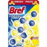 Bref power aktiv WC blok so 4 funkciami s vôňou citrónu 3 x 50 g