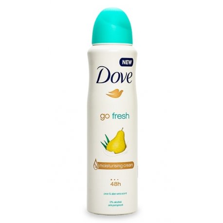 Dove Go Fresh Pear & Aloe Vera antiperspirant sprej 150 ml