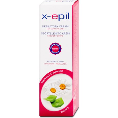 X-Epil depilačný krém Aloe Vera  Sensitive 75 ml 