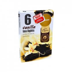 Admit Tea Lights Vanilla 6 x 12 g