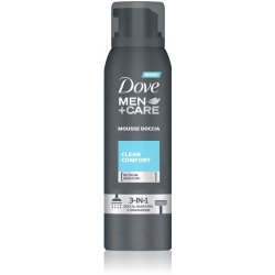 Dove Men+ Care Clean Comfort sprchová pena 3v1 200 ml