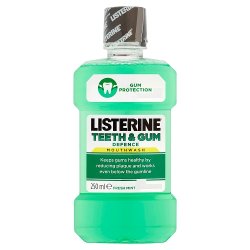Listerine Teeth & Gum Defence Mouthwash Fresh Mint 250ml
