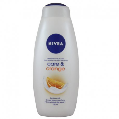 Nivea Care & Orange sprchový gél 750 ml
