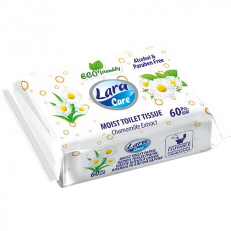 Lara vlhčený toaletný papier 60 ks