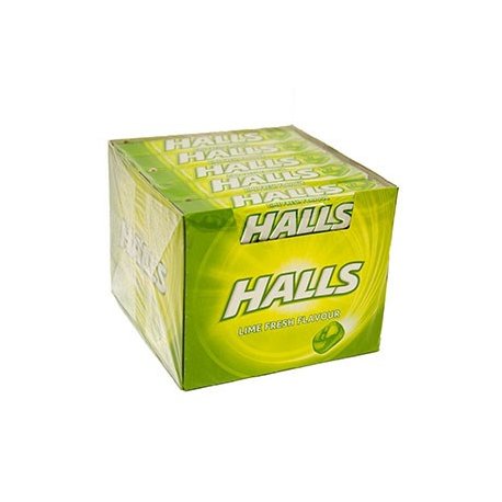 Halls cukrík Lime Fresh Flavour 33,5 g