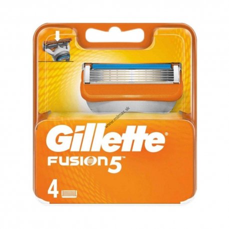 Gillette Fusion Náhradne Holiace Hlavica 4 ks