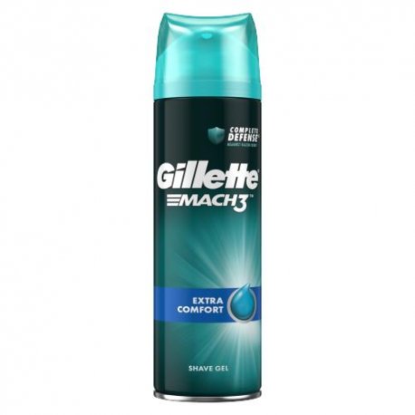 Gillette Mach3 gél na holenie - Extra comfort 200 ml 