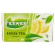 Pickwick Zelený čaj aromatizovaný s citrónovým oplodím 20ks 